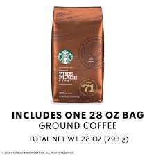 From our first store in seattle's pike place market to our coffeehouses around the world, customers requested a freshly brewed coffee they could enjoy throughout the day. Starbucks Medium Roast Ground Coffee Pike Place Roast 100 Arabica 1 Bag 28 Oz Walmart Com Walmart Com