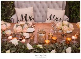 Calamigos Ranch Wedding Calamigos Ranch Wedding Bride Groom Table Sweetheart Table Wedding
