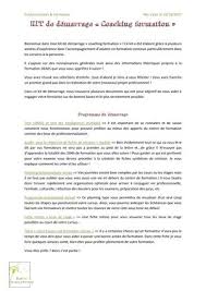 Pour une candidature à un emploi (cdi, cdd, stage.) ou pour une candidature à une formation (ecole, bts, université, master. Calameo Kit De Demarrage Coaching Formation Deaes