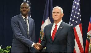 Président de la république d'haïti, haitian creole: The Vice President S Meeting With President Moise Of Haiti U S Embassy In Haiti
