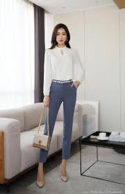 Fabulous Casual Korean Fashion Casualkoreanfashion Korean Fashion Work Stylish Work Outfits Korean Fashion Trends