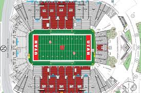 Rice Eccles Stadium Detailed Seating Chart Elcho Table