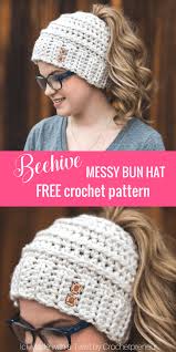 You can also knit on double pointed needles to avoid the seam sewing or use the magic loop method. 85 Knit Messy Bun Hat Patterns Ideas Messy Bun Hat Pattern Messy Bun Hat Knitting