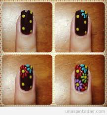 Uñas te mostramos las mejores imágenes de uñas decoradas 2020 pasando por diferentes estilos y colores. Dibujos Unas Pintadas Nail Art Decoracion De Unas Paso A Paso Manicura De Unas Disenos De Unas Tutorial Unas