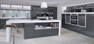 Find your shade of grey with our kitchen configurator tool, or book an appointment to benefit from our expert advice. Grey Gloss Units White Worktop Kitchen Design Modern Kitchen Accessories Kitchens And Bedrooms
