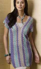 Free pattern of a crocheted dress. Over 150 Free Plus Size Crocheted Patterns At Allcrafts