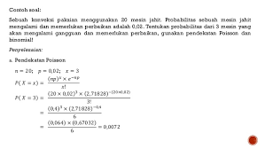 Distribusi Poisson