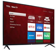 If roku isn't your go to streaming service, you can download a variety of streaming apps including the roku interface and service provide a great selection of apps and games to download directly to. Tcl 65 Class 4k Uhd Led Roku Smart Tv Hdr 4 Series 65s421 Walmart Com Walmart Com