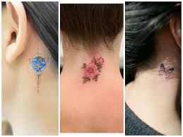 El nombre harper en cursiva debajo de las palabras pretty lady. Tatuajes En El Cuello Para Mujer 15 Disenos Diminutos Y Hermosos Actitudfem