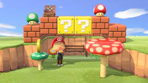 How To Decorate With Super Mario Items Acnh Animal Crossing New Horizons Switch Game8