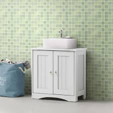 They come in different colours and materials to match your style. Buy Bathroom Sink Cabinet Under Basin Vanity Storage Cupboard Unit White Online In Morocco 333558924167