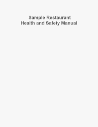 Food And Beverage Industry Occupational Health And Safety Program Template Bc Industry Health Safety Resources Go2hr