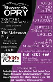 Shawnee Hills Opry Kiki S Coffeehouse March 30th With Images Opry Shawnee Coffee House