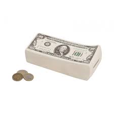 The currency code for lei is mdl. Pusculita Ceramica Model Dolari 16x7x5 Cm Emag Ro
