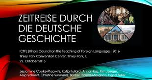 Einblicke in die deutsche geschichte von wolf wagner herausgeber: Zeitreisedeutschegeschichteictfl2016 Pptx Pdf Presentation Conference Incoming Call Screenshot