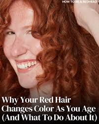Fading red hair explained. Read more at the link below.