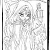 Drawn grim reaper wing coloring page pencil and in color 16. 1
