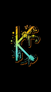 Are you getting enough vitamin k? Letter K Alphabet Black Bright Colorful Decoration Initial Letters Name Hd Mobile Wallpaper Peakpx