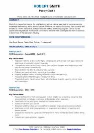Maybe you would like to learn more about one of these? Pastry Chef Resume Samples Qwikresume