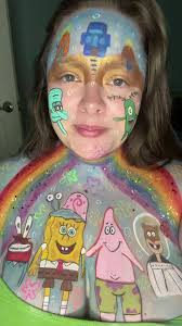 Gary The Snail Makeup