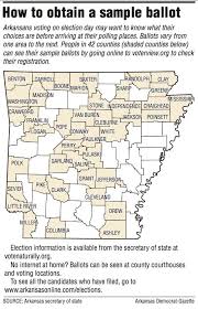 Arkansas Voters To Cast Ballots Today In Primary Judicial Contests