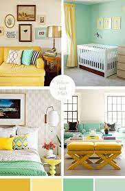 Yellow And Mint Mint Living Rooms Bedroom Color Schemes Mint Bedroom