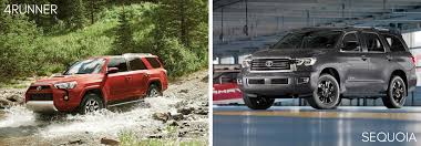 2018 Toyota 4runner Vs Sequoia Passenger And Cargo Space