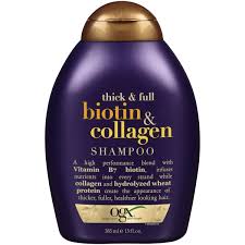 Ogx Biotin And Collagen Shampoo Before And After Ogx Biotin Collagen Thick Full Shampoo 13 Fl Oz Squeeze Bottle Biotin And Collagen Shampoo Shampoo For Thinning Hair Biotin Shampoo