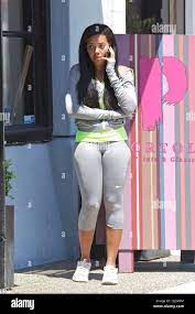 Angela Simmons is seen out and about in West Hollywood Los Angeles,  California - 16.07.12 Stock Photo - Alamy