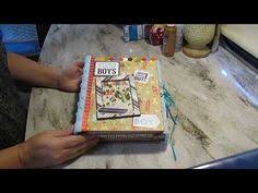 Francais Scrapbooking Folio A 3 Sections Avec Pages Couchees Le Devoilement Vendu Youtube En 2020 Scrapbooking Creations Vendu