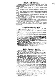 Index of "M" Surnames