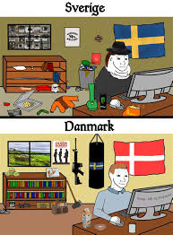 If you are ethnic dane growing up in denmark vs ethnic swede growing up in sweden, denmark, particularly living in. Stefmeistro