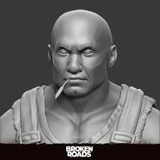 Sculpting the Characters in Broken Roads — Broken Roads