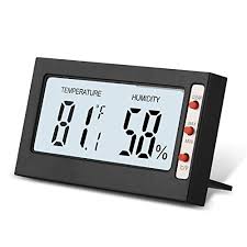 The digital thermometer is easy to read, and its compact size makes it convenient to place on any counter, shelf, or wall of your choice, making it easy to incorporate into your daily routine. Digital Home Thermometer Humidity Meter Indoor Temperature Gauge Hygrometer For Home House Room Car Buy Online In Bahamas At Bahamas Desertcart Com Productid 49968353