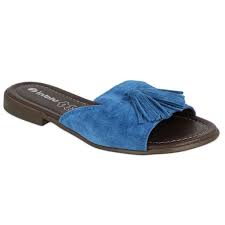 Inblu papucs női cipő 158D150 kék - KeeShoes