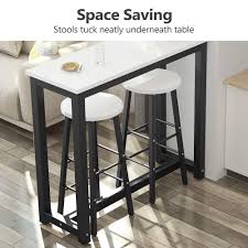 Check out our breakfast bar selection for the very best in unique or custom, handmade pieces from our kitchen & dining tables shops. Furniture Breakfast Bar Table And Stools Kitchen Dining Room 3 Piece Compact Furniture Set Home Furniture Diy Santelmodental Com Ar