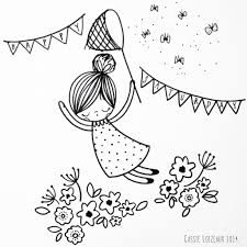 Happy Saturday Day 65 Of Yearlong 30 Minute A Day Sketchbook Project Cassie Loizeaux Hand Lettering Doodle Art Easy Drawings