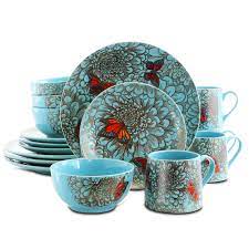 Set of six floral pattern embossed china soup bowls (7 1/2 in diameter) without maker's marks. Newest Butterfly Dinnerware Sale Off 59