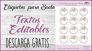 We did not find results for: Etiquetas Boda Vintage Textos Editables Youtube
