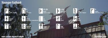 The younger futhark, also called scandinavian runes, is a runic alphabet and a reduced form of the elder futhark, with only 16 characters, in use from about the 9th century, after a transitional period during the 7th and 8th centuries.the reduction, somewhat paradoxically, happened at the same time as phonetic changes that led to a greater number of different phonemes in the spoken language. Younger Futhark How To Pronounce The Runes Runic Alphabet
