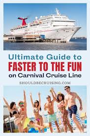 Faster To The Fun The Ultimate Guide To Carnival S Skip The Line Pass In 2020 Carnival Cruise Cruise Tips Cruise