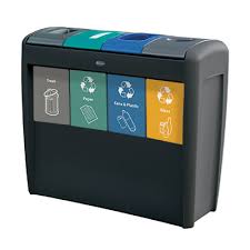 Easily separate recyclable items with this versatile recycling cabinet by imperial, perfect for any homeowner who is environmentally aware.this unit is a convenient way to replace a trash compactor by filling in the space and can be used for recyclable items or for trash. Restaurant Trash Cans Food Waste Receptacles Glasdon Inc