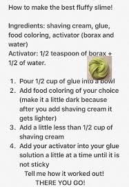 Easy How To Make The Best Fluffy Slime Easy Fluffy Slime Recipe Fluffy Slime Recipe Making Fluffy Slime
