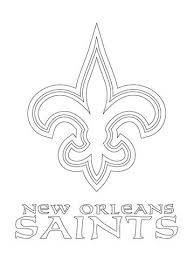 New Orleans Saints Logo Coloring Page From Nfl Category Select From 27538 Printable Crafts Of C Football Coloring Pages New Orleans Saints Logo Saint Coloring