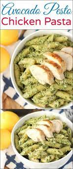 Original Recipe At Wholeandheavenlyoven Com Chicken Salad Lettuce Wraps Lightened Up With Healthy Pesto Chicken Pasta Avocado Pesto Chicken Pasta Pesto Chicken