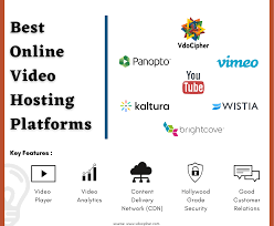 Wistia is a video hosting service that allows you to customize your videos. Top 7 Online Video Hosting Platforms For Online Courses Website App