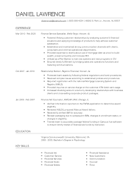 Related finance analyst resume samples. Finance Service Specialist Resume Examples And Tips Zippia