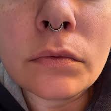 TITAN-Dreifach-Septum-Ring mit Scharnier. 18g, 16g oder 14g Viele  Durchmesser verfügbar!