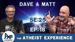 Youtube channel statistics for the atheist experience. The Atheist Experience 25 18 With Matt Dillahunty And Dave Warnock Youtube