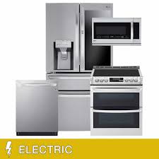Mini and micro stereo systems (bookshelf style) >. Lg 4 Piece 22 5 Cu Ft Electric Instaview Door In Door Counter Depth Kitchen Package With Craft Ice Costco